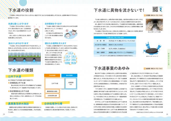 上下水道のしおり2026　29-30