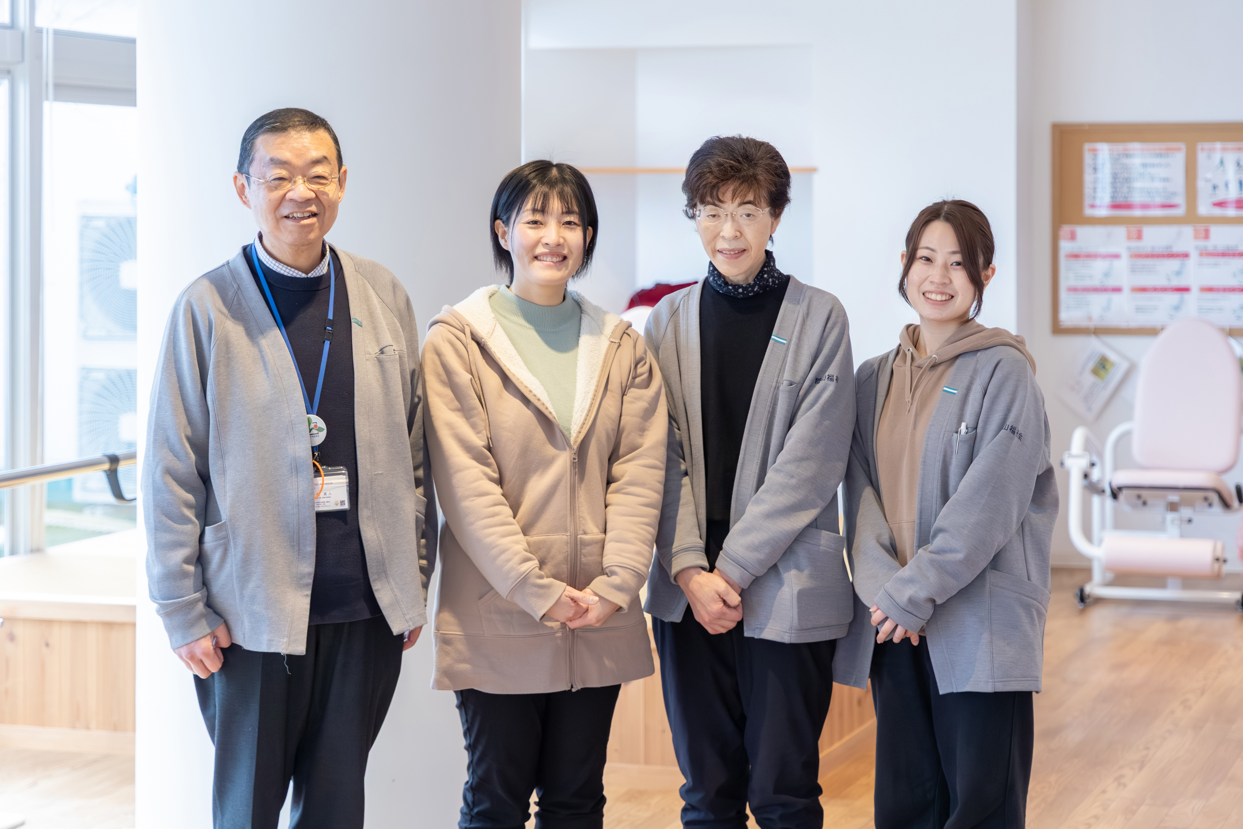 取材に応じてくれた郡山福祉会さん