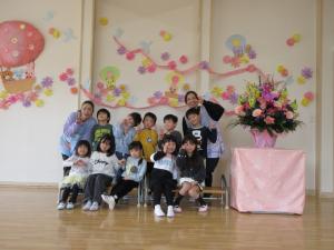 らいおんぐみ修了児