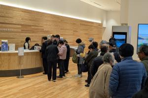 博物館オープンの時の様子