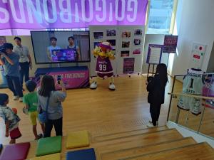 出張ボンズくん開催の様子