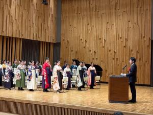 ポラリス保健看護学院卒業式