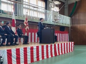 陸上自衛隊郡山駐屯地第38普通科連隊出迎え行事②