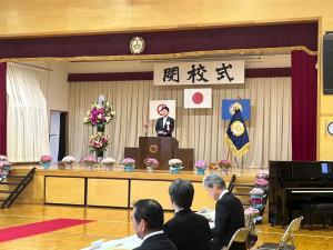 河内小学校閉校式①