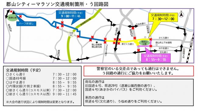 交通規制図