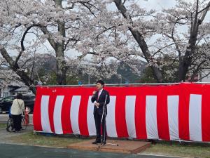 笹原川千本桜まつり開会式①