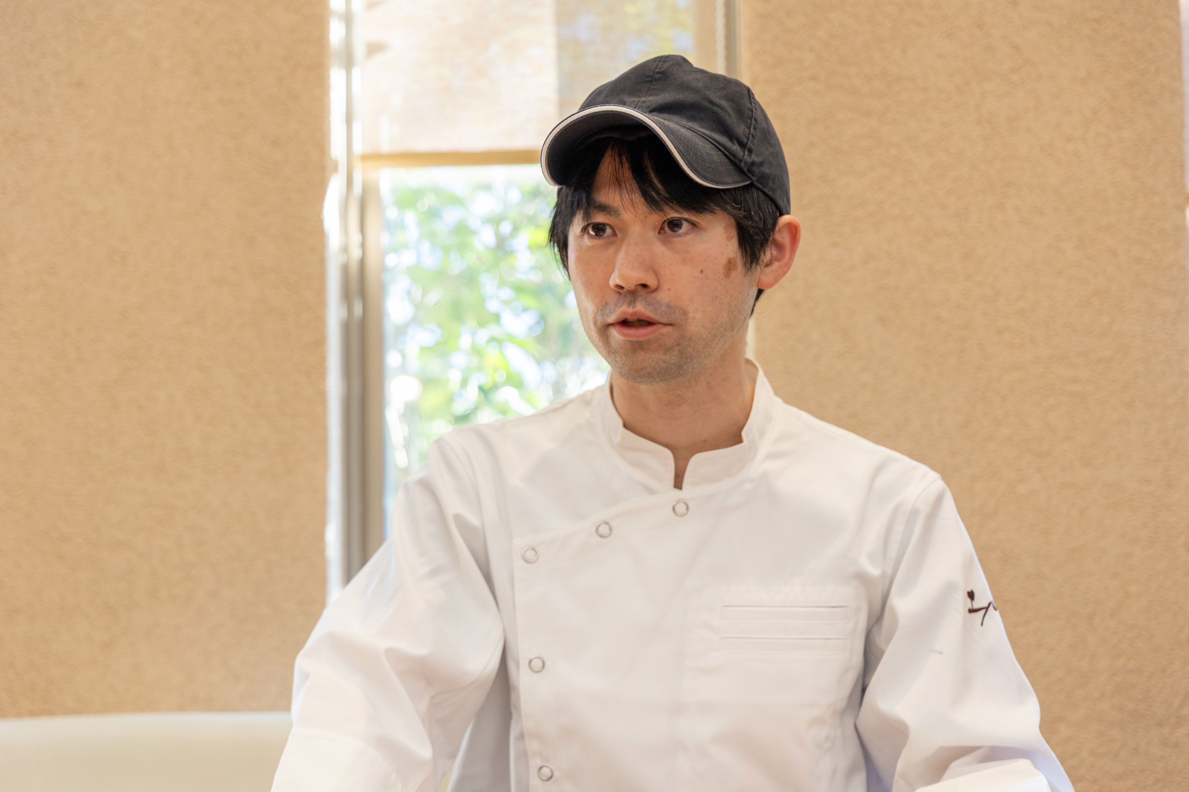 レストランエルマールの料理長の伊藤さん