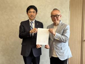気象防災アドバイザー委嘱状交付