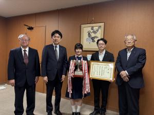 令和7年度全国高等学校選抜卓球大会女子シングルス優勝報告