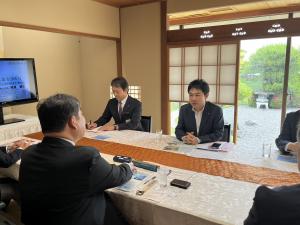 福島県中部地区郵便局・郡山市長懇談会