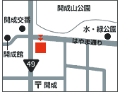 開拓公園地図のイラスト