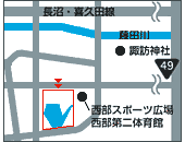 待池公園の位置図のイラスト