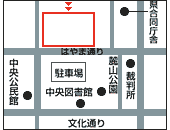 21世紀記念公園・麓山の杜の位置図のイラスト