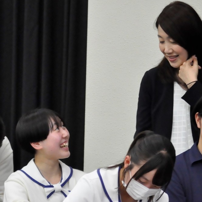 笑顔切り抜き