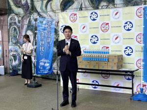 熱中症普及対策団体活動開始式①