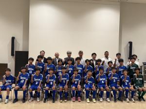 奈良市少年サッカーフェスティバル大会親善使節団結団式②