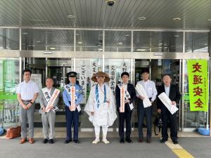 交通安全祈願行「到着式」②