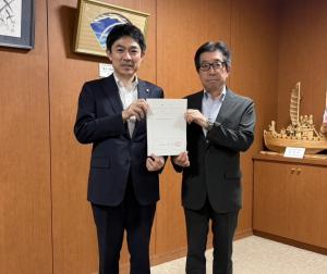 郡山市固定資産評価審査委員会委員辞令交付式