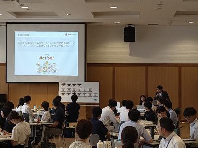 座学での学習の様子