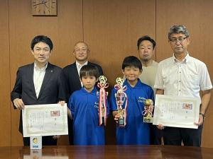 奈良市少年サッカーフェスティバル大会親善使節団報告会