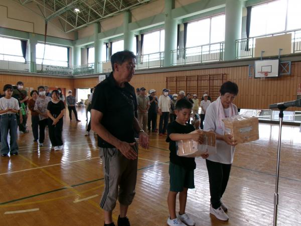 1位表彰