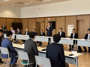 奈良市親善使節団表敬訪問①
