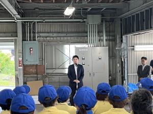 JA福島さくら郡山地区梨共同選果場開所式