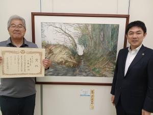 福島県水彩展授賞式