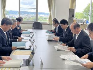 福島県中・県南・会津地区国道協議会、福島空港県中・県北方部アクセス道路整備促進期成同盟会及び猪苗代湖岸一周道路整備促進期成同盟会の3団体合同要望活動②
