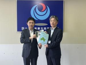 福島県中・県南・会津地区国道協議会、福島空港県中・県北方部アクセス道路整備促進期成同盟会及び猪苗代湖岸一周道路整備促進期成同盟会の3団体合同要望活動