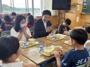 渋谷区学校給食メニューの提供