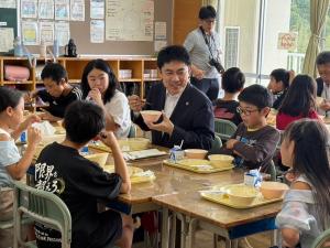 渋谷区学校給食メニューの提供