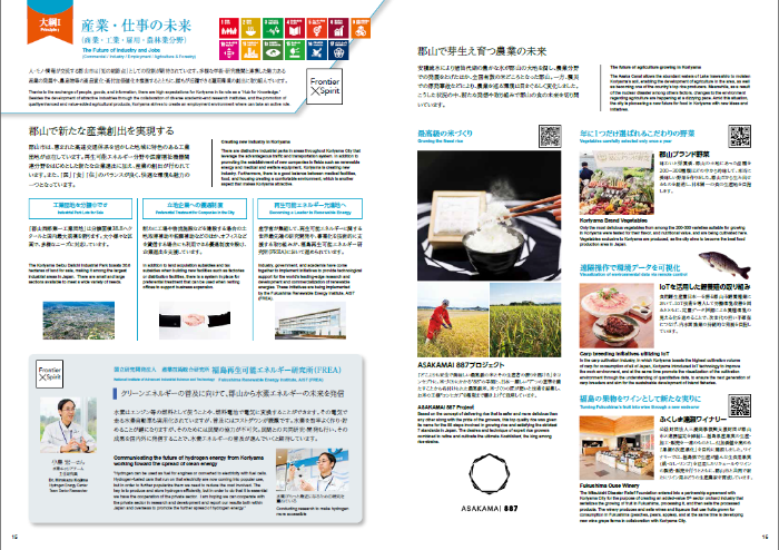 市勢要覧2020の15～16ページの画像