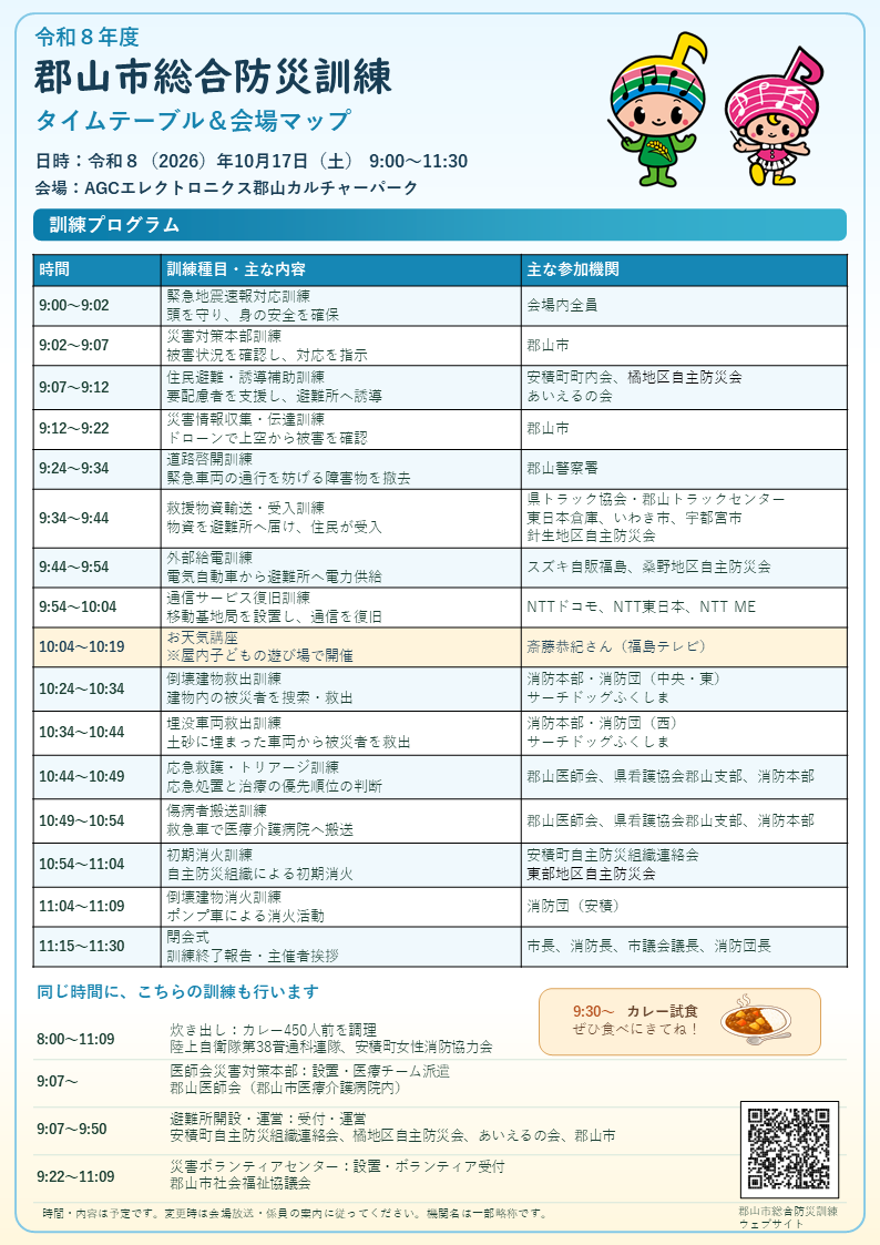 タイムテーブル