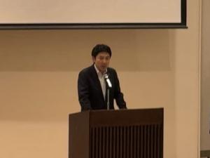 市長挨拶の様子