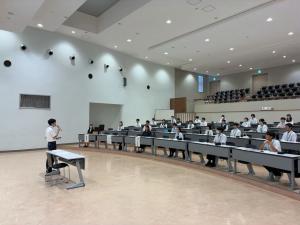 オリエンテーションの様子