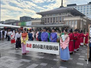 奈良市表敬訪問・奈良采女祭②