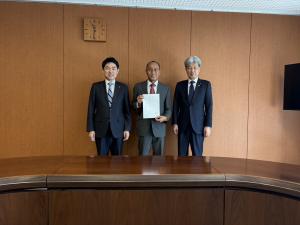 郡山市教育委員会委員辞令交付式