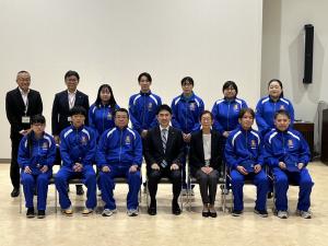 全国障害者スポーツ大会郡山市出場選手壮行会②