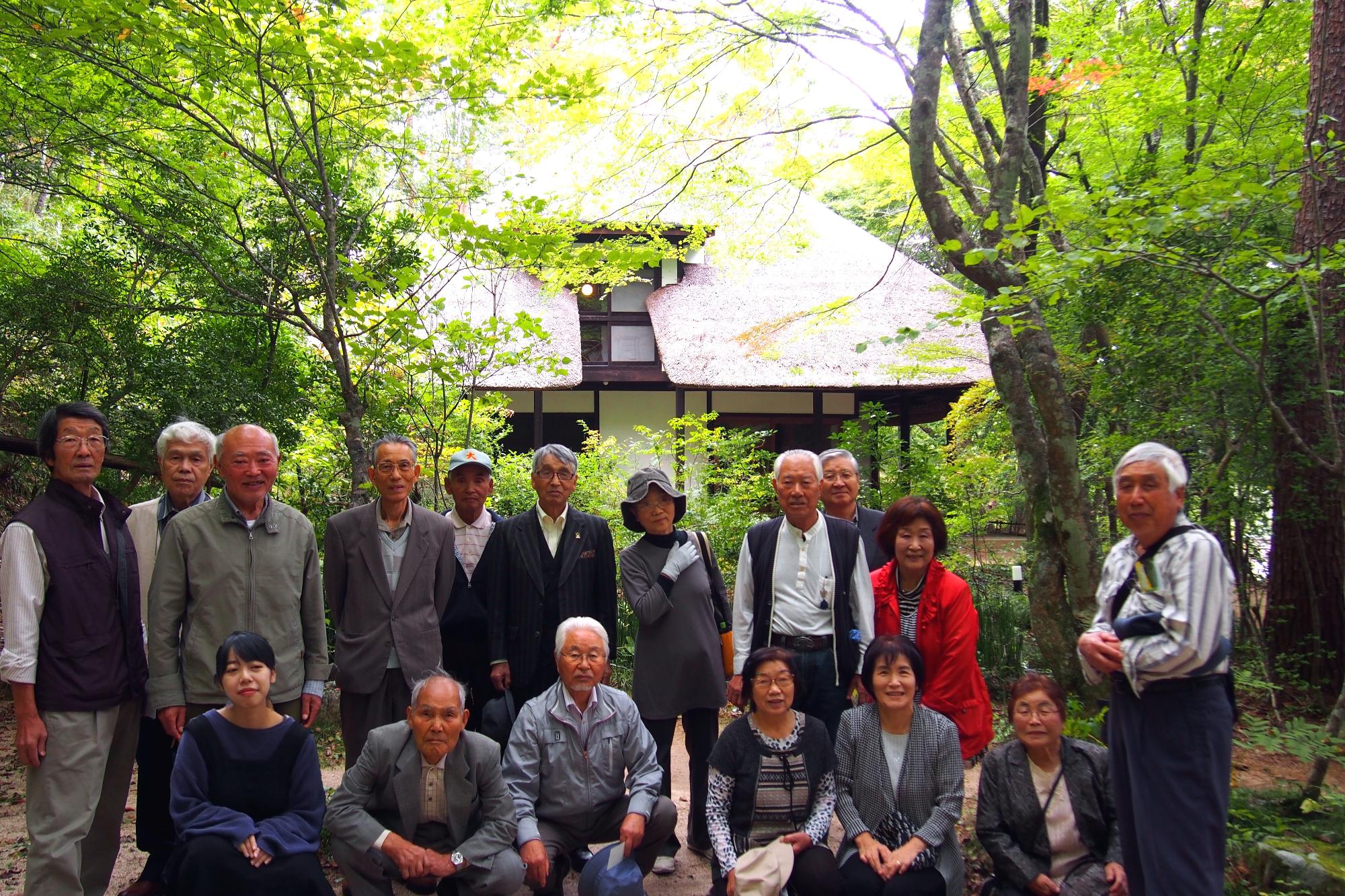 日和田郷土史会の皆さんの写真