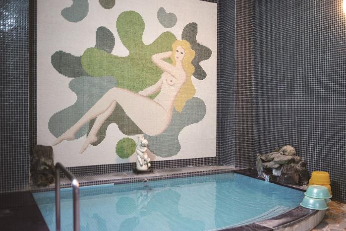 約60年の歴史を旧旅館から受け継ぐ大浴場の画像