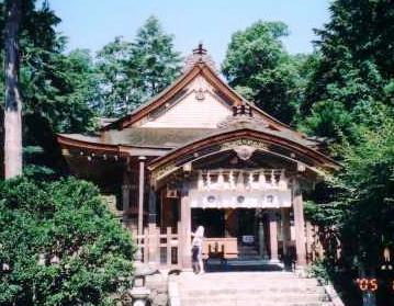 姉妹都市鳥取市うべ神社の写真