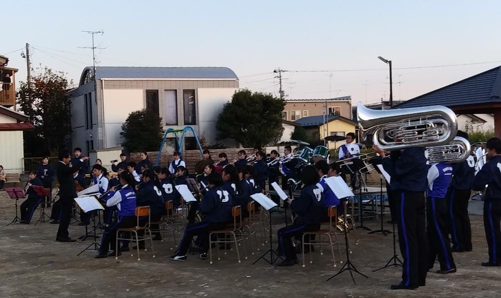 帝京安積高等学校の演奏の様子2