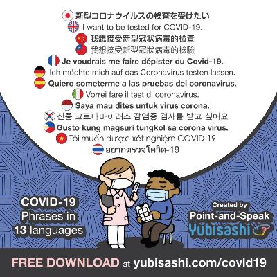 image:Free Point-and-Speak about Covid-19 in 13 languages