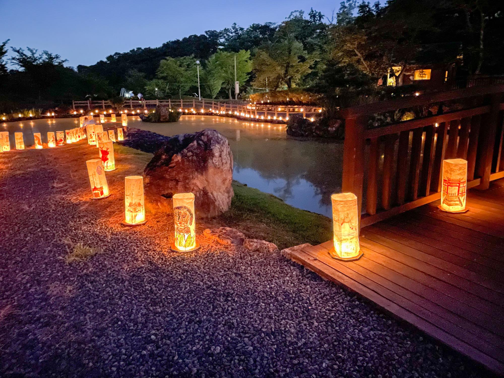 うねめ供養祭山ノ井公園池付近