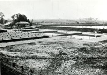 創設当時の豊田浄水場の写真