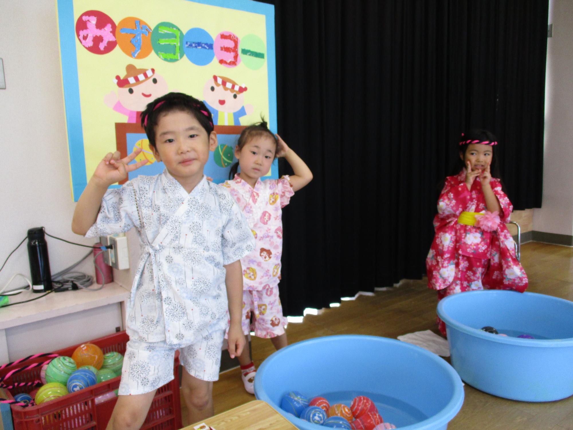 水ヨーヨー屋さんの画像