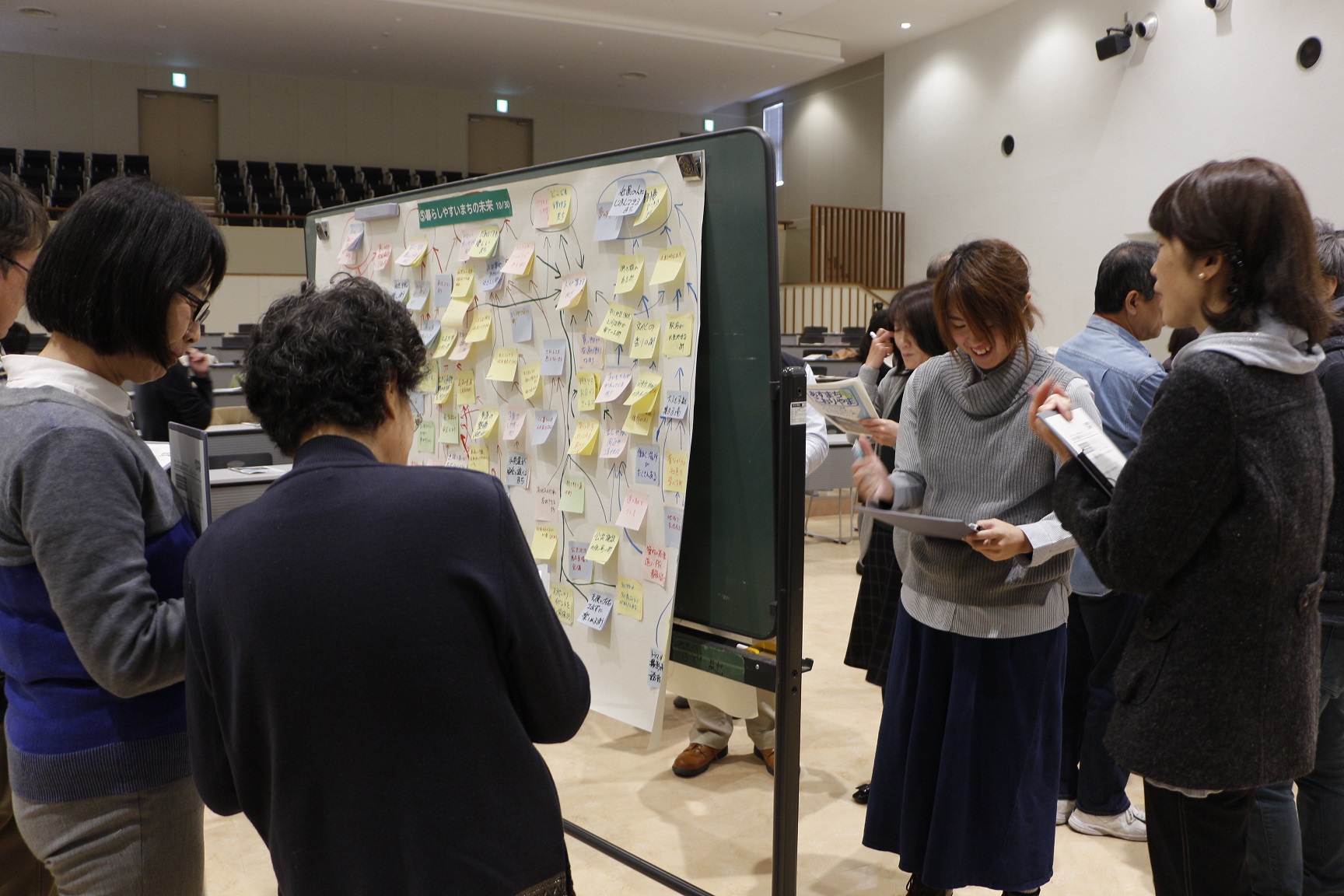 あすまち会議こおりやまラップアップイベントの様子