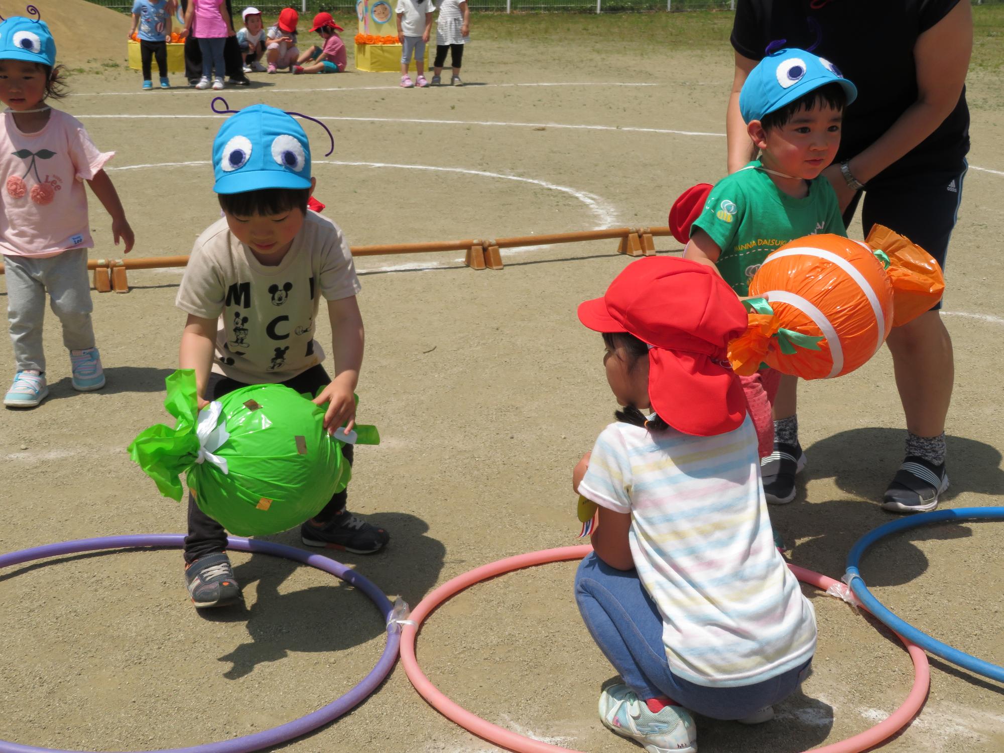 競技に参加する子ども5