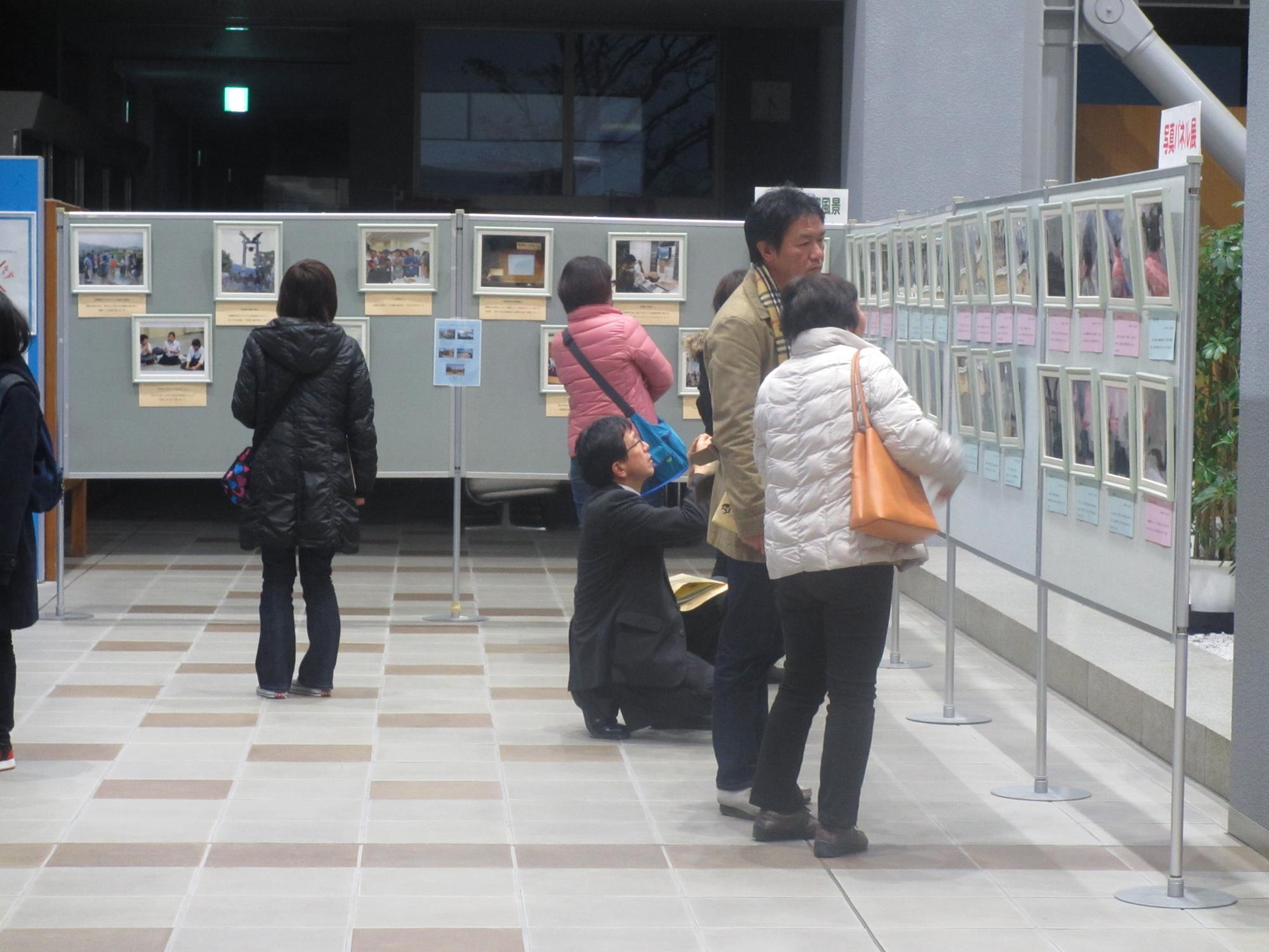 第1回写真パネル展会場の写真1